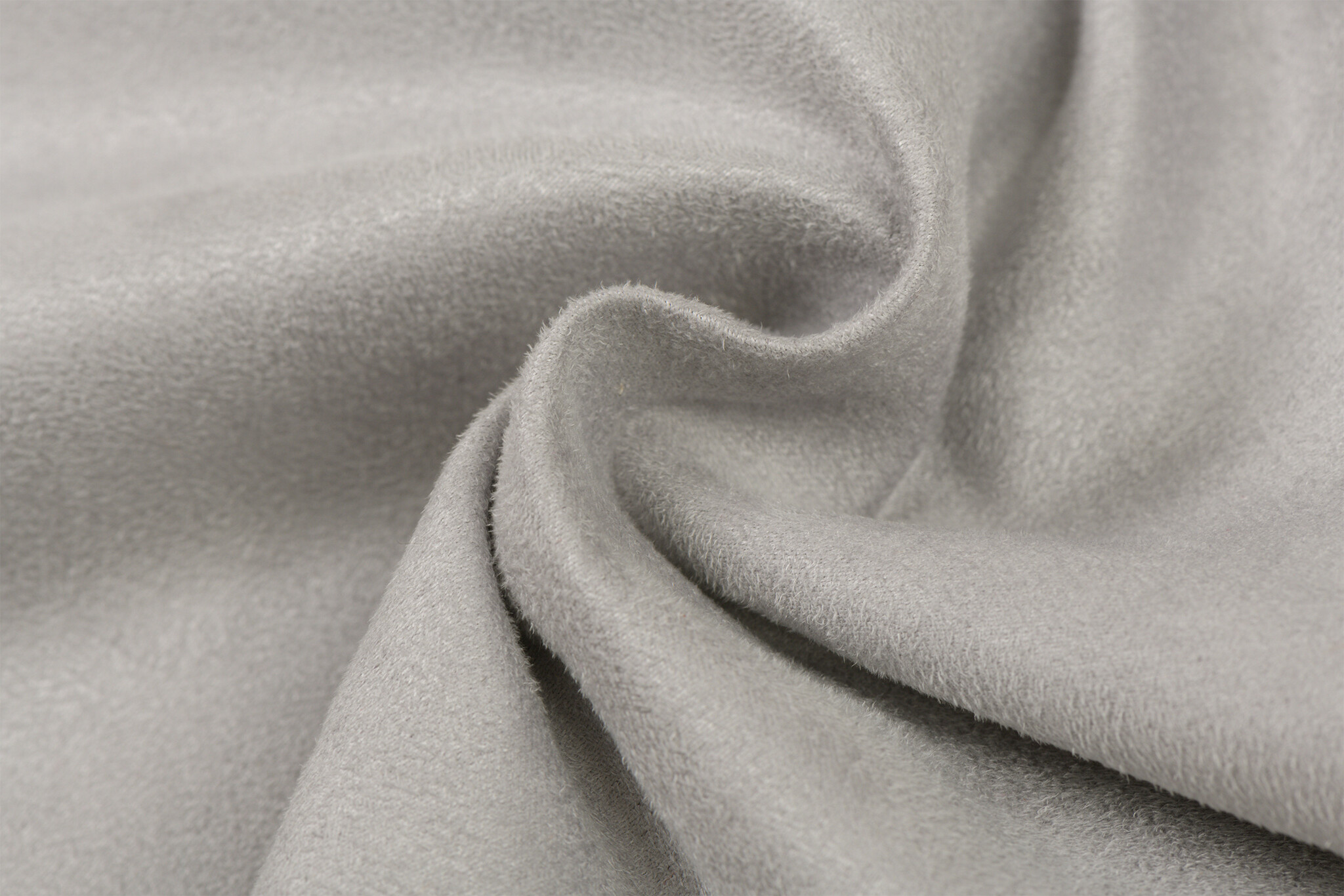 Imitatie Suede Stof Lichtgrijs – Voor Kleding & Interieur