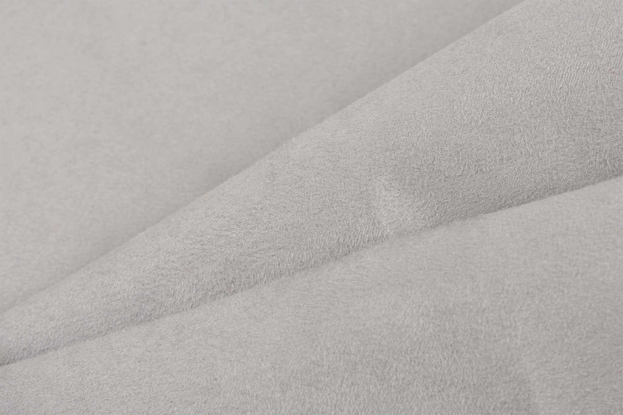 Imitatie Suede Stof Lichtgrijs – Voor Kleding & Interieur