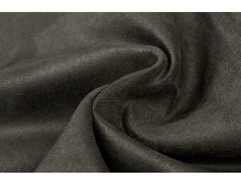 Imitatie Suede Stof Donkergrijs