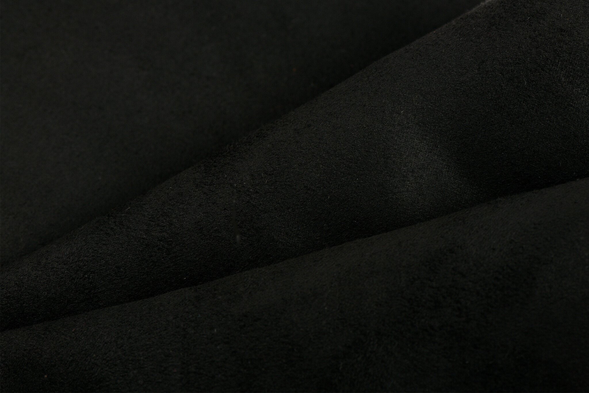 Imitatie Suede Stof Zwart – Voor Kleding & Interieur