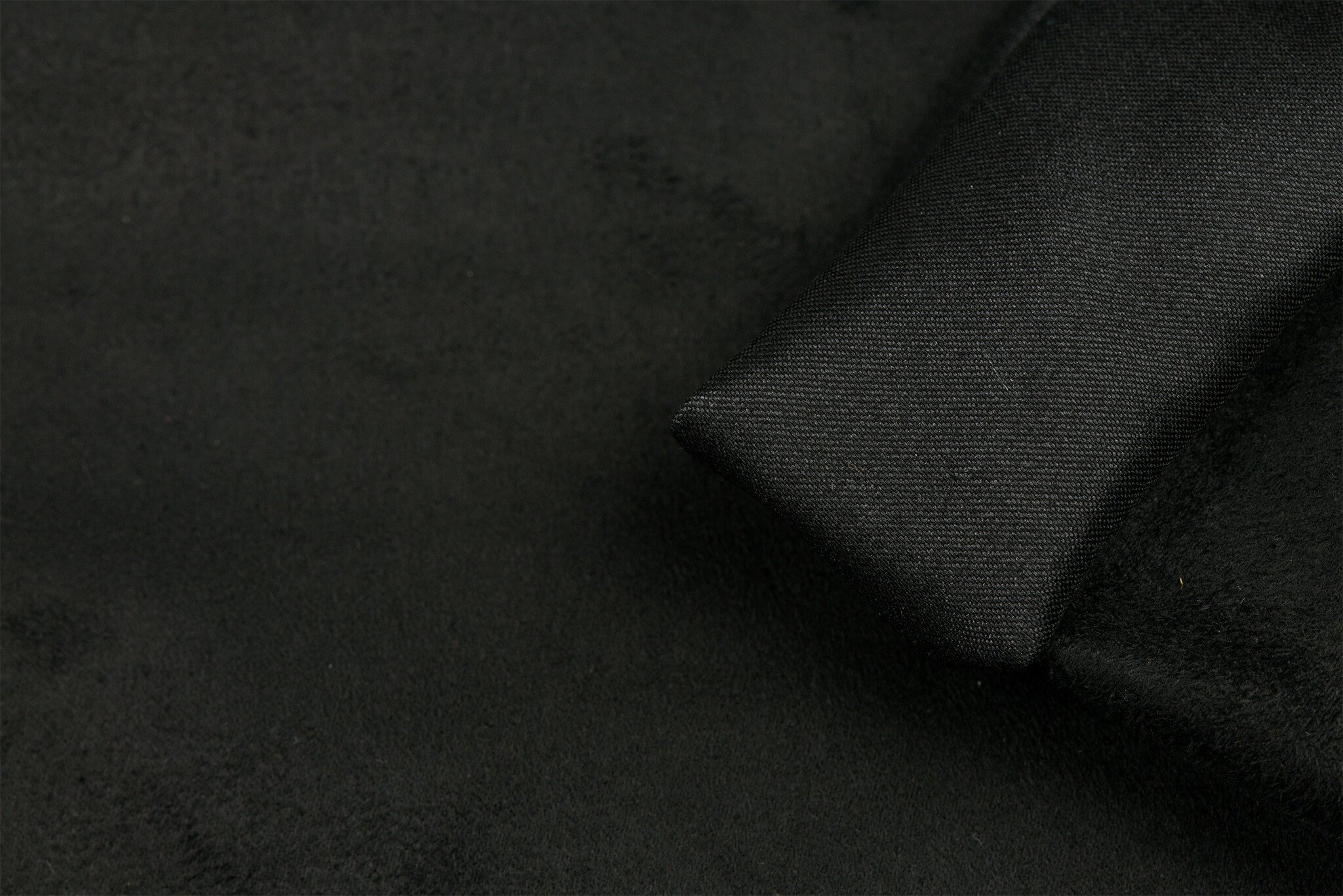 Imitatie Suede Stof Zwart – Voor Kleding & Interieur