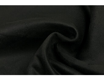 Imitatie Suede Stof Zwart