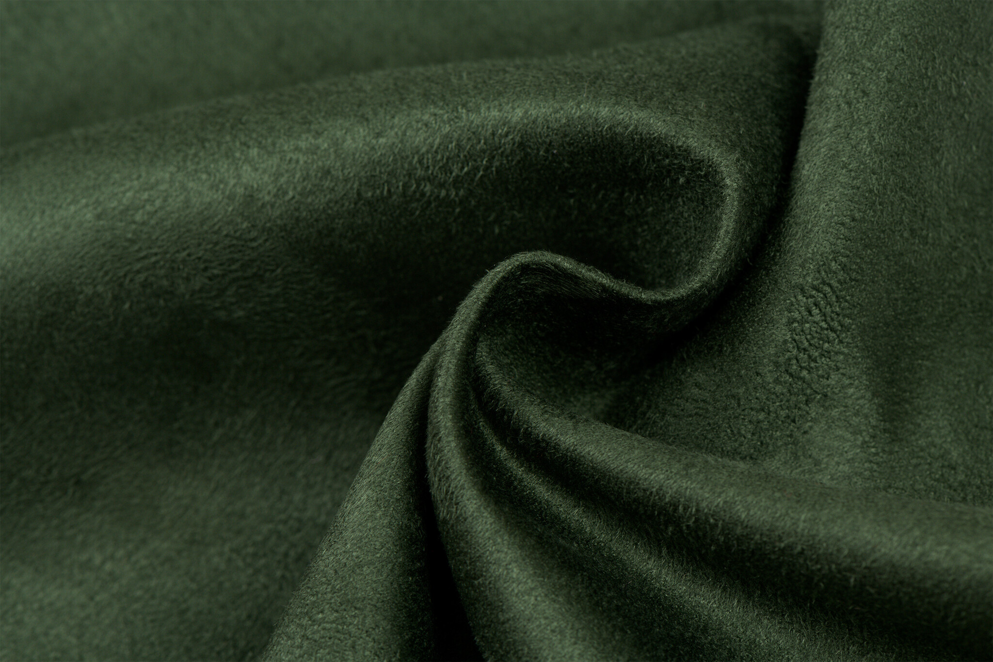 Imitatie Suede Stof Donkergroen – Voor Kleding & Interieur