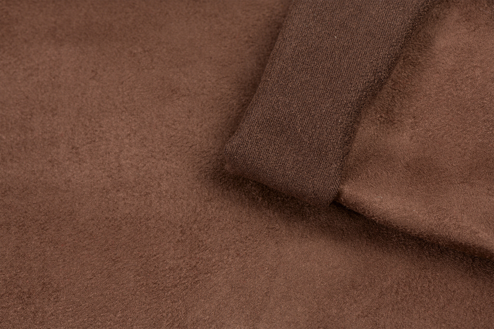 Imitatie Suede Stof Bruin – Voor Kleding & Interieur
