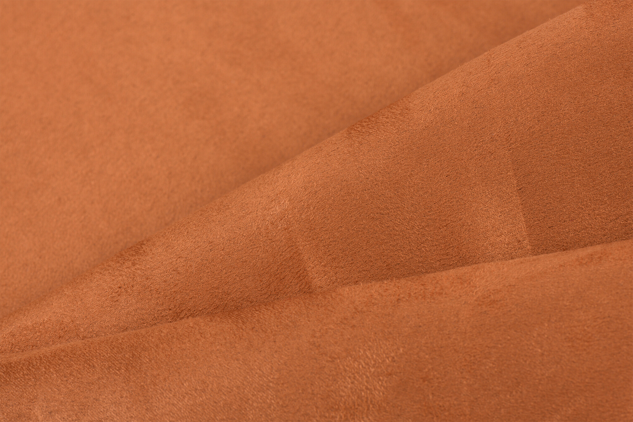 Imitatie Suede Stof Cognac – Voor Kleding & Interieur