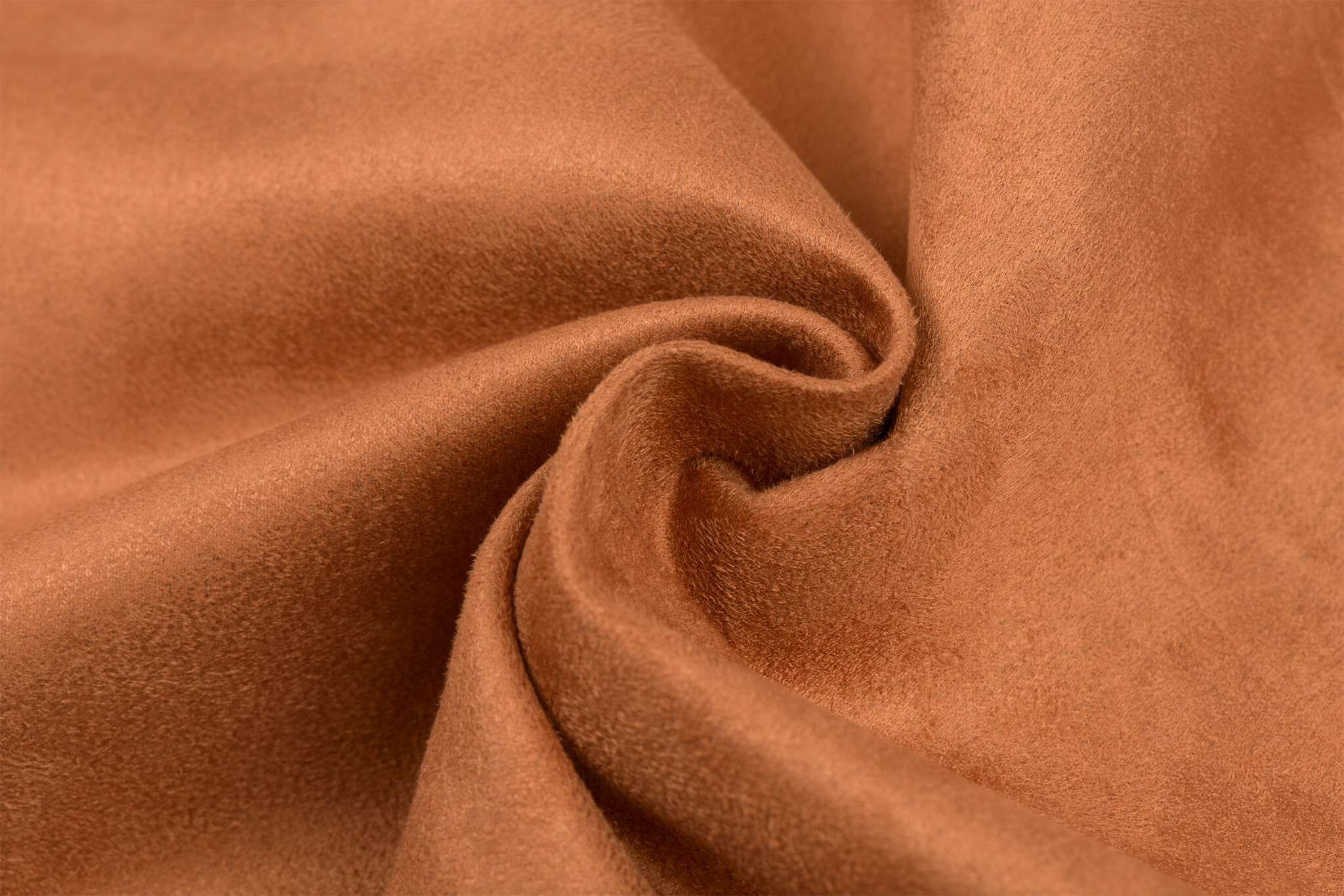 Imitatie Suede Stof Cognac – Voor Kleding & Interieur