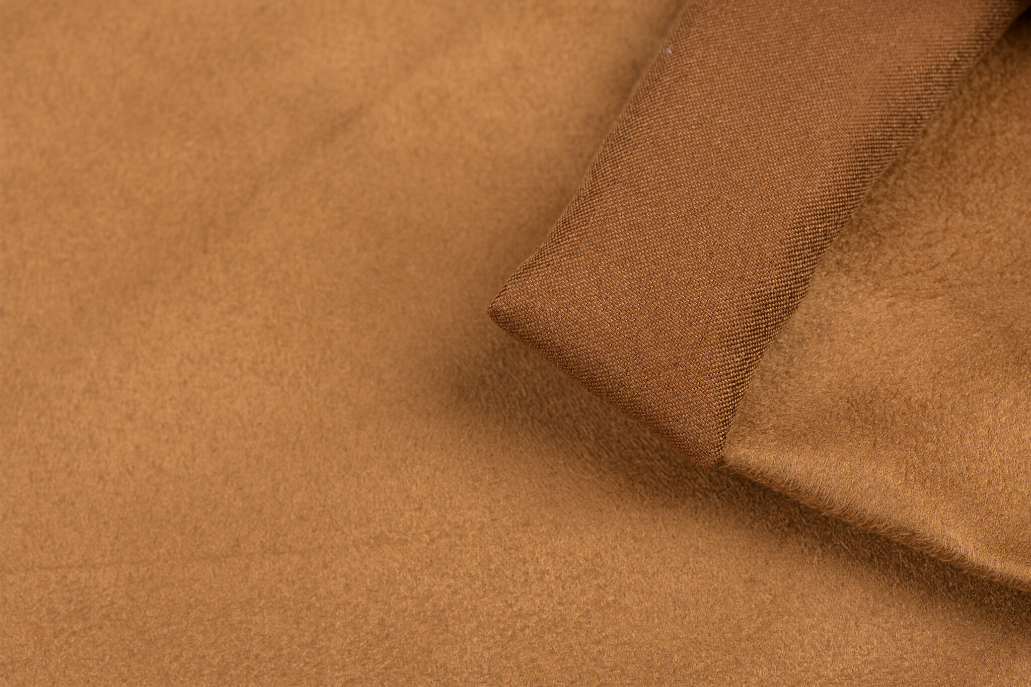 Imitatie Suede Stof Camel – Voor Kleding & Interieur