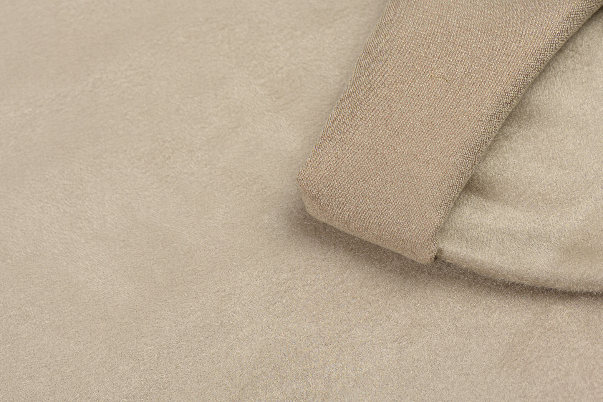 Imitatie Suede Stof Beige – Voor Kleding & Interieur