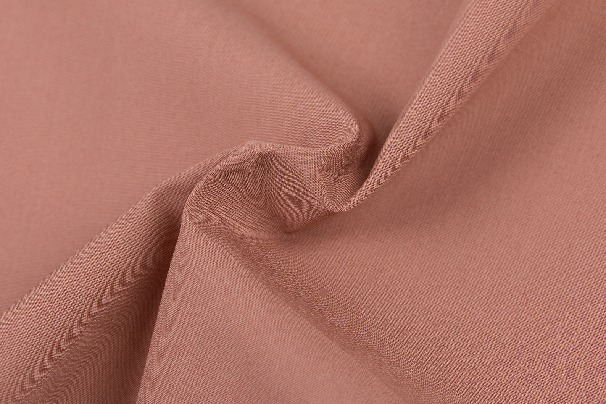 Katoen Poplin Stof Klei Roze