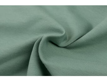 Katoenen Jersey Licht Oud Groen