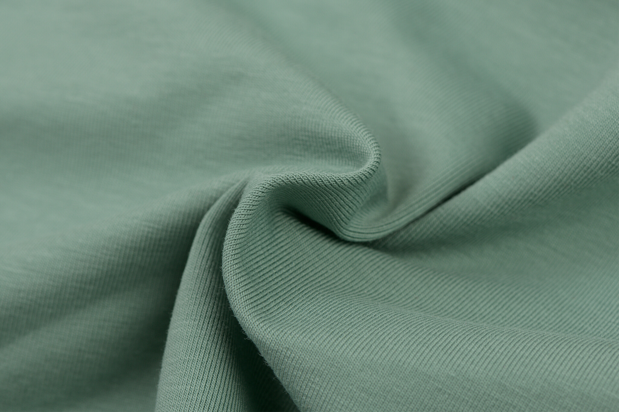 Katoenen Jersey Licht Oud Groen – Zacht, Rekbaar & Ademend