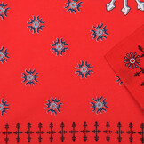 Zakdoek Indonesische Kruidnagel - Rood