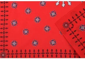 Zakdoek Indonesische Kruidnagel - Rood