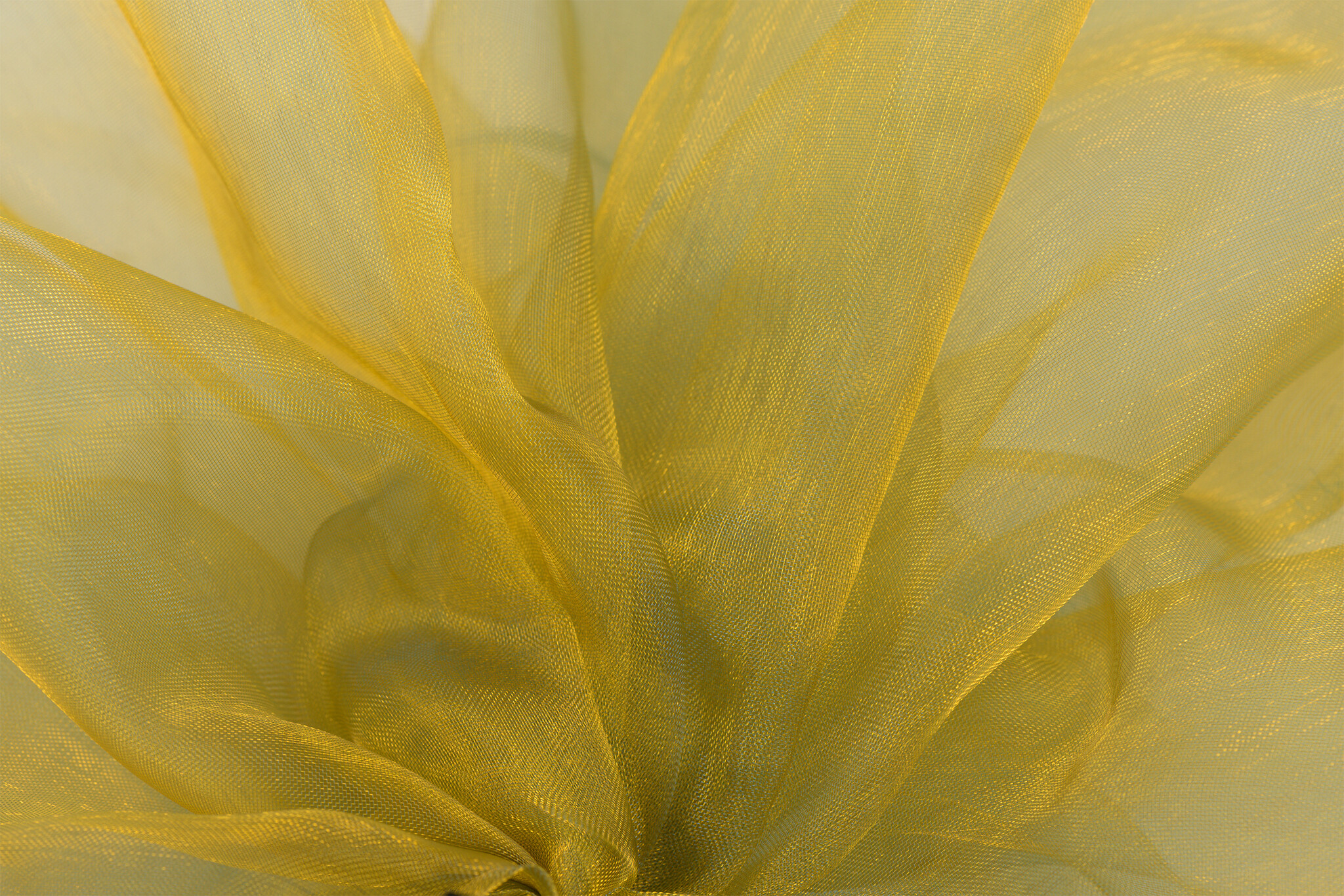 Organza Two-Tone Goud - Aqua