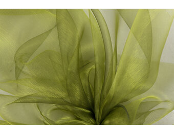 Organza Two-Tone Groen - Zwart