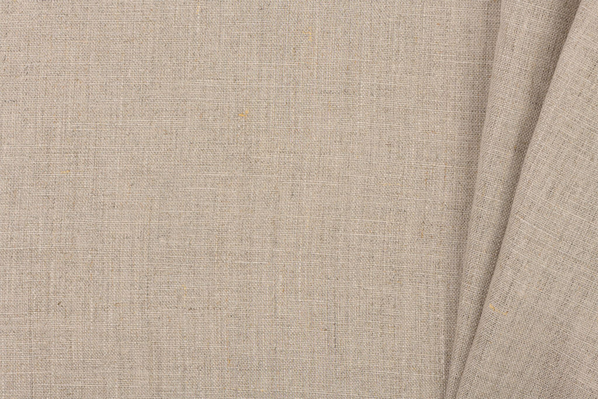 Royal Linnen Stof Donker Naturel