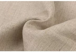 Royal Linnen Stof Donker Naturel