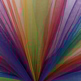 Regenboog Tule Stof Multicolor - 01