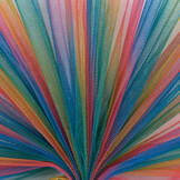 Regenboog Tule Stof Multicolor - 03