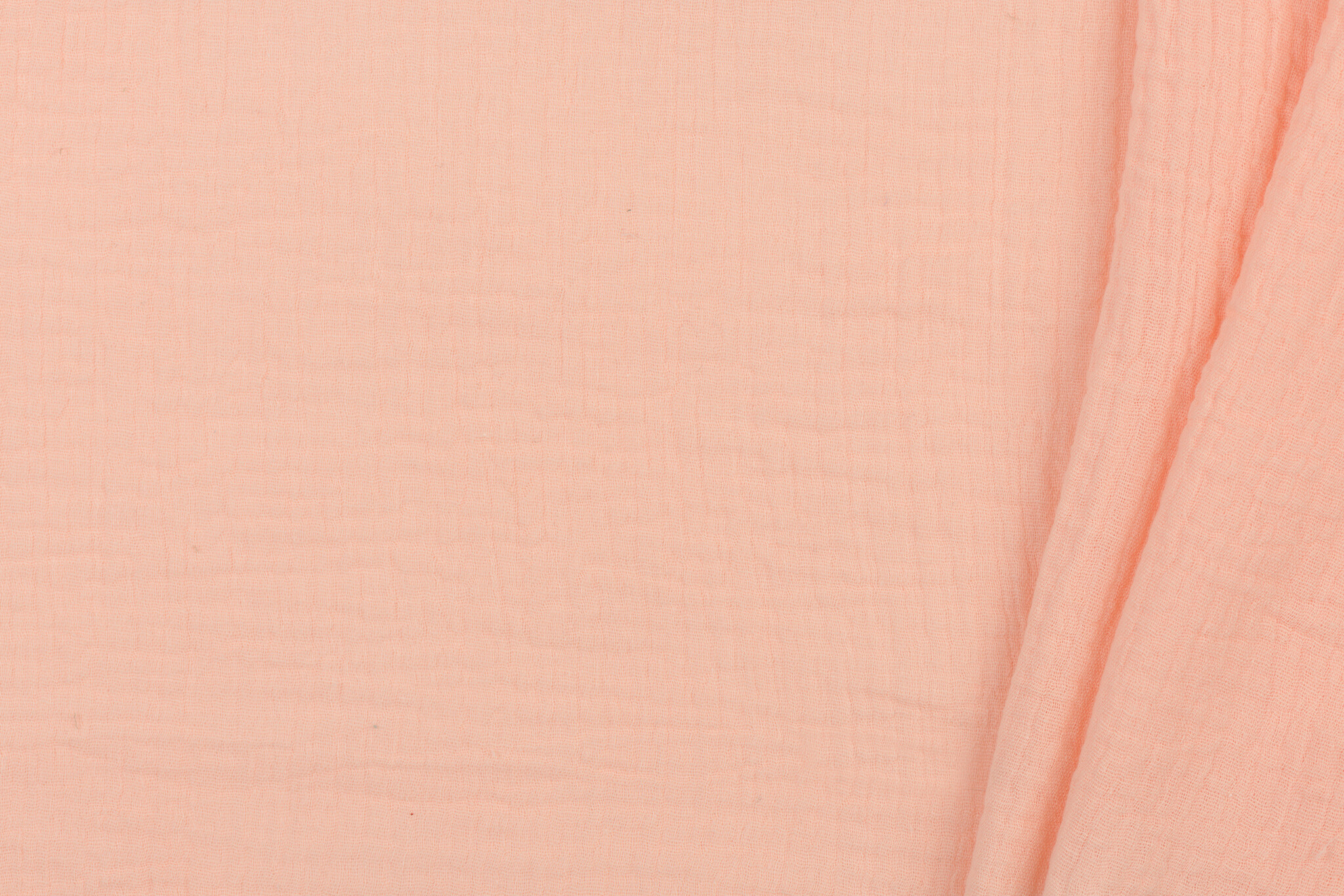 Hydrofiel Stof Zalm – Zacht, Ademend en Duurzaam