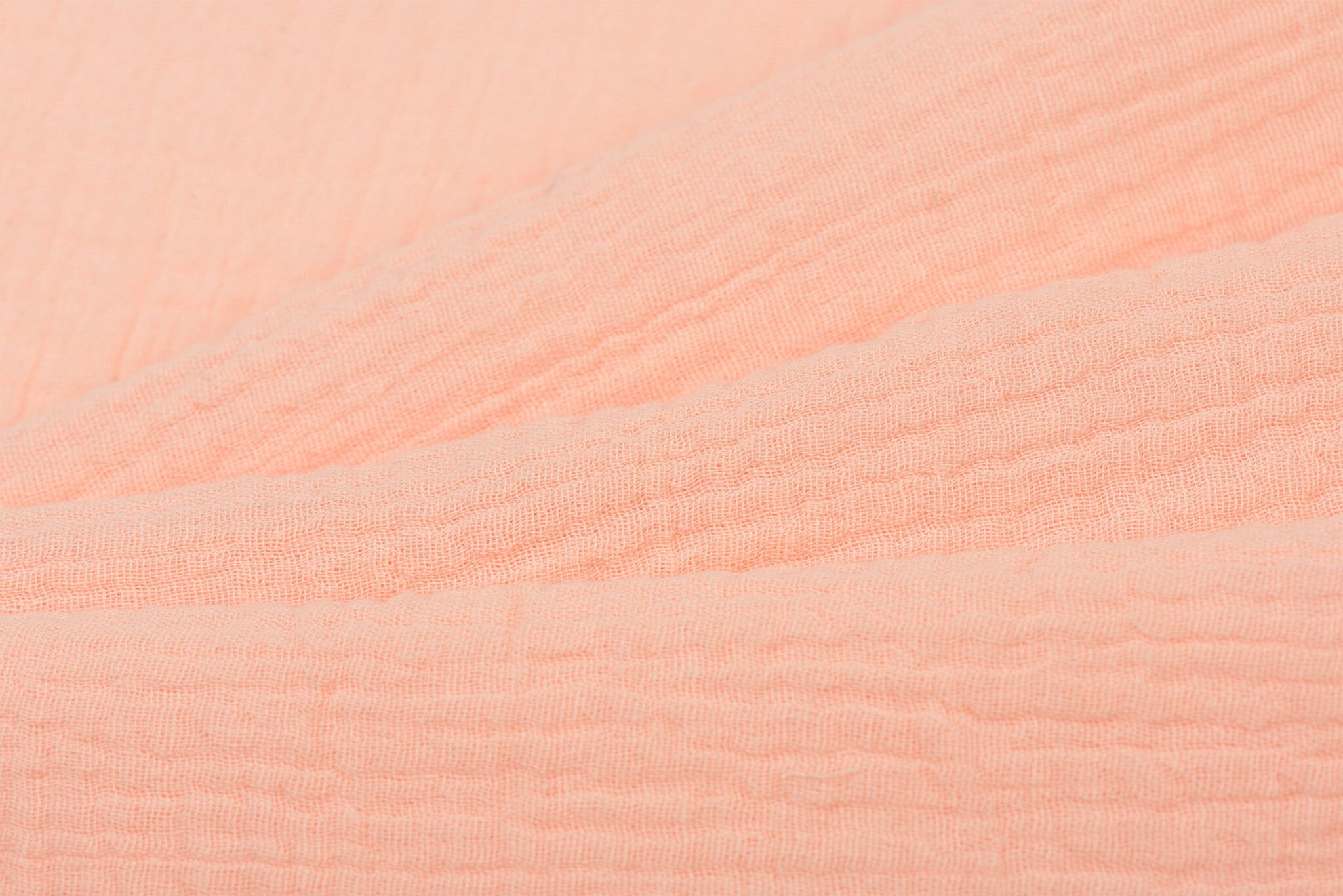 Hydrofiel Stof Zalm – Zacht, Ademend en Duurzaam