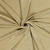 Tricot Stof Lurex Goud