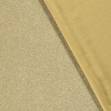 Tricot Stof Lurex Goud