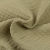 Hydrofiel Stof Olijf Groen – Zacht, Ademend en Duurzaam