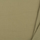 Hydrofiel Stof Olijf Groen – Zacht, Ademend en Duurzaam