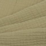 Hydrofiel Stof Olijf Groen – Zacht, Ademend en Duurzaam