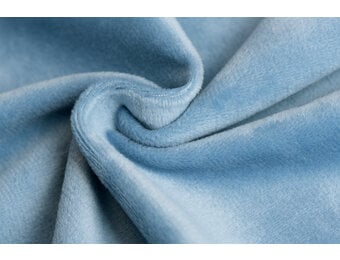 Minky Fleece Plain Oud Blauw