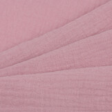 Hydrofiel Stof Poederroze – Zacht, Ademend en Duurzaam