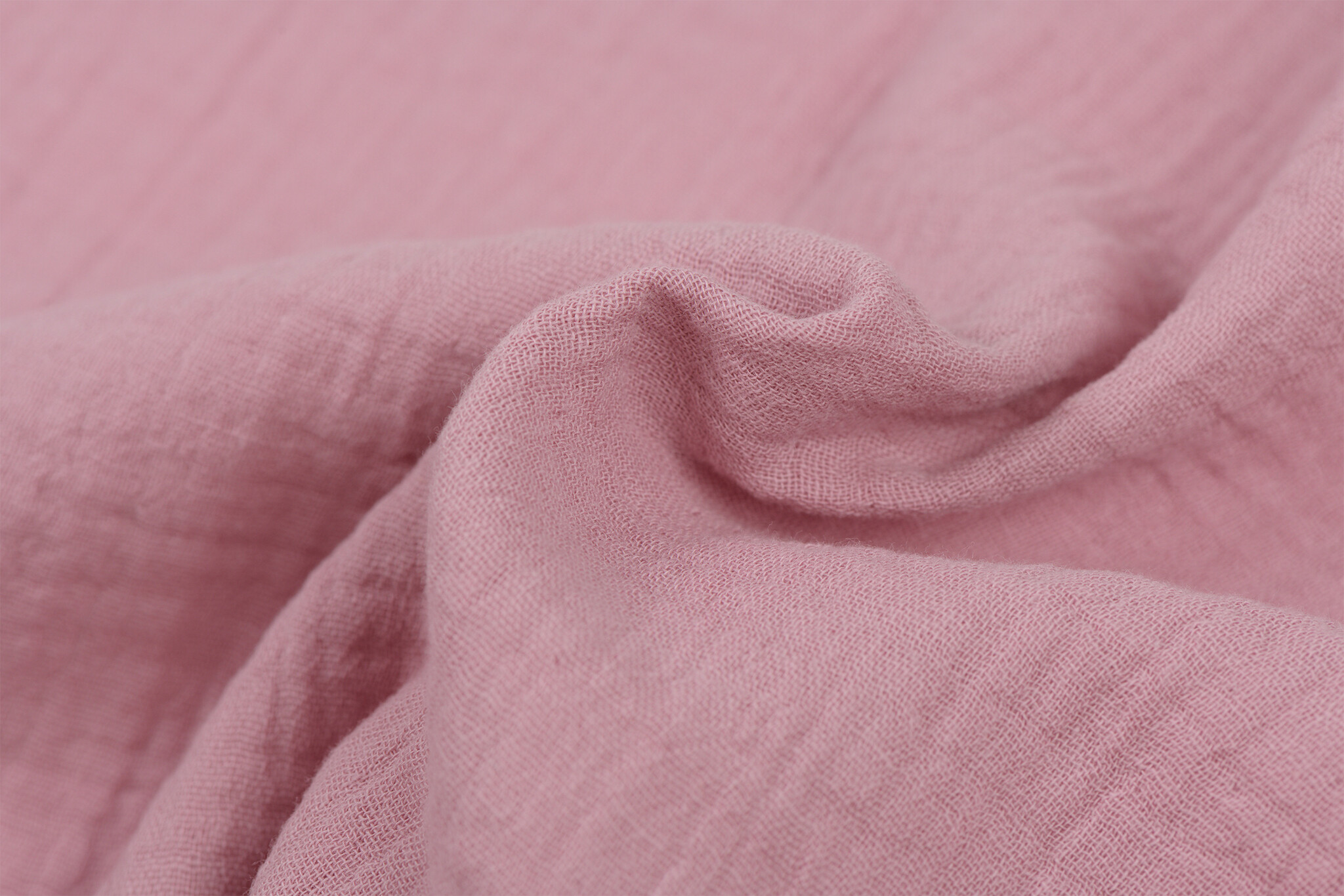 Hydrofiel Stof Poederroze – Zacht, Ademend en Duurzaam