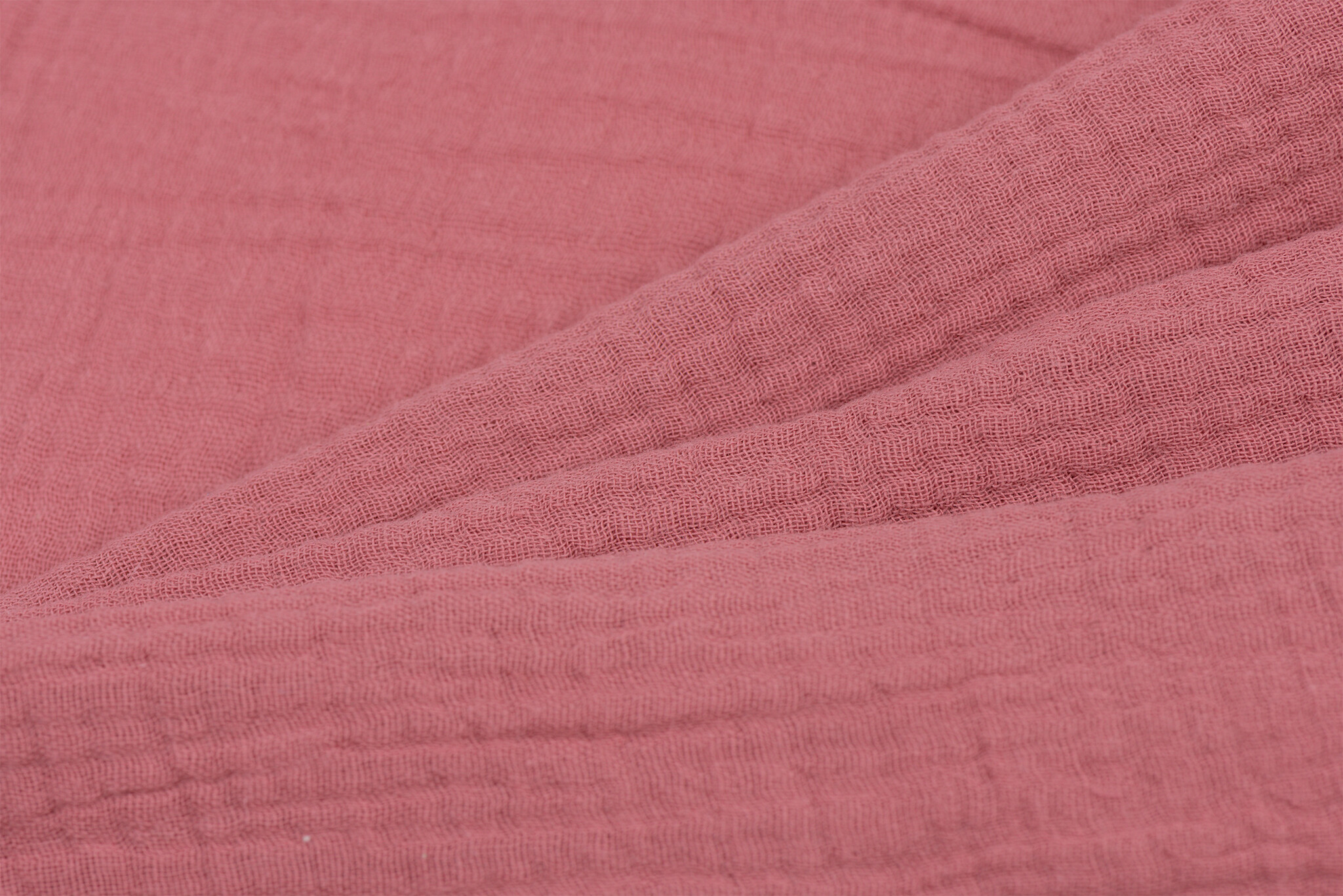 Hydrofiel Stof Donker Dusty Roze – Zacht, Ademend en Duurzaam