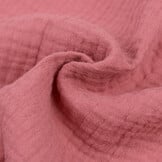 Hydrofiel Stof Donker Dusty Roze – Zacht, Ademend en Duurzaam