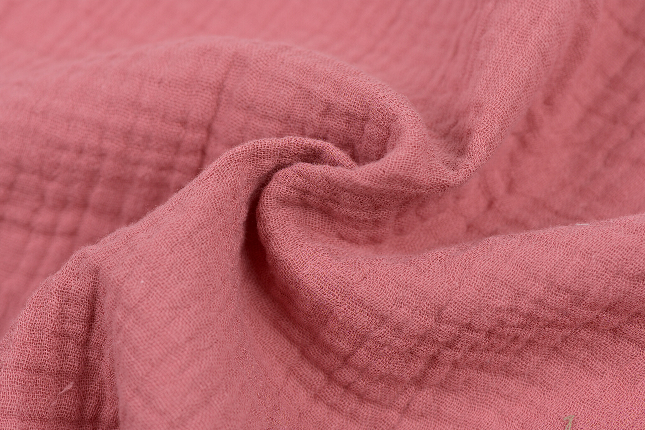 Hydrofiel Stof Donker Dusty Roze – Zacht, Ademend en Duurzaam