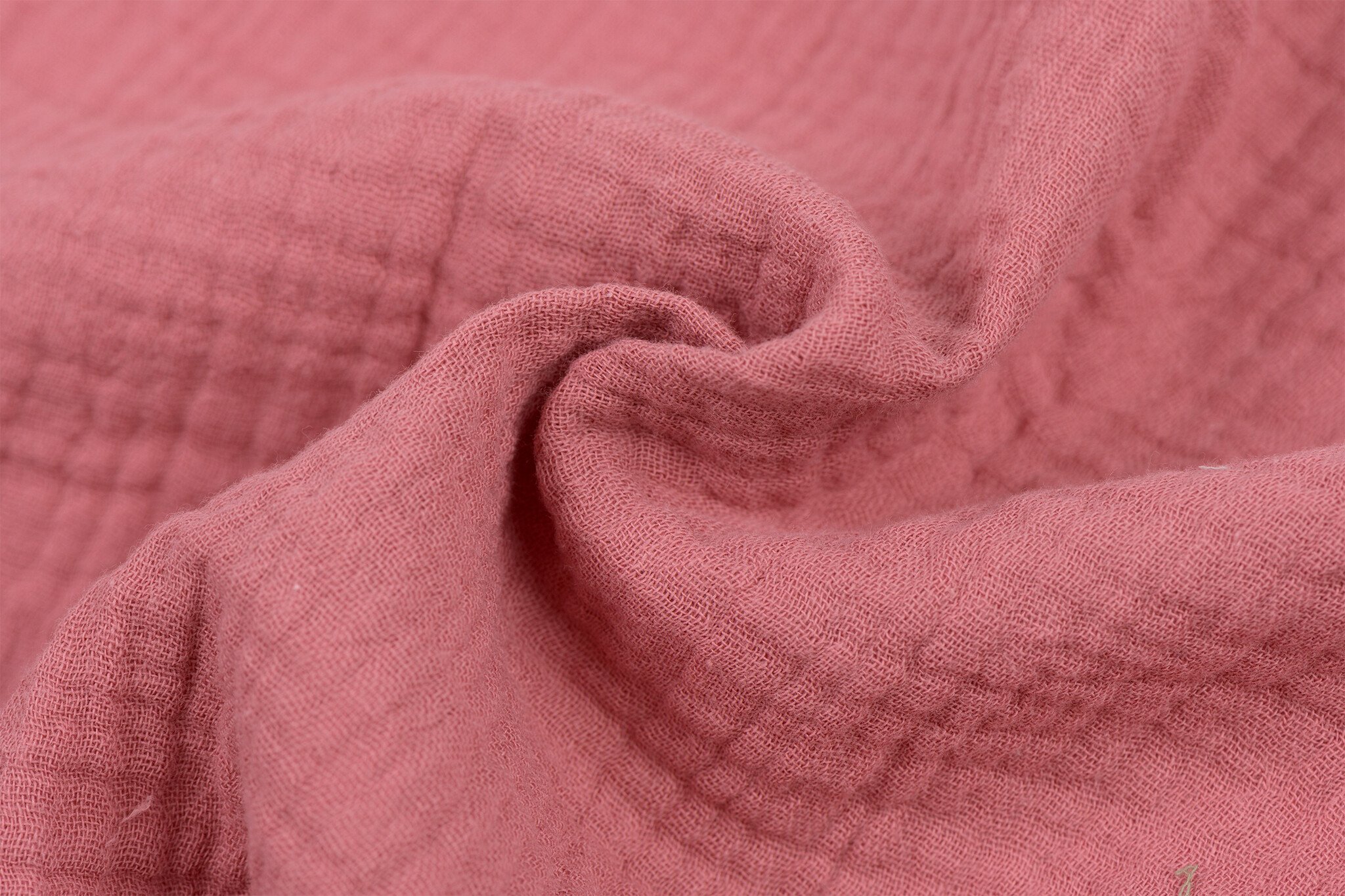 Hydrofiel Stof Donker Dusty Roze – Zacht, Ademend en Duurzaam