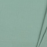 Hydrofiel Stof Poedergroen – Zacht, Ademend en Duurzaam