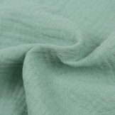 Hydrofiel Stof Poedergroen – Zacht, Ademend en Duurzaam
