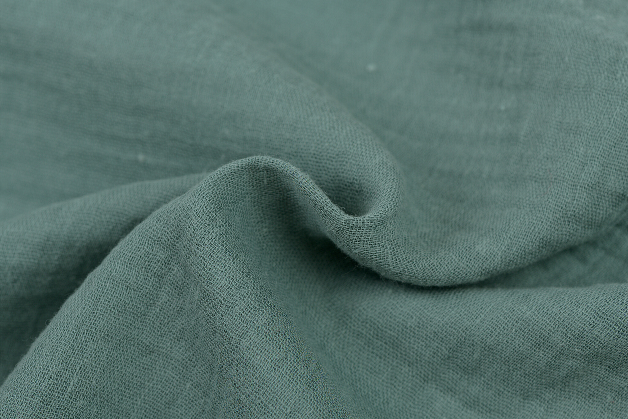 Hydrofiel Stof New Dusty Green – Zacht, Ademend en Duurzaam