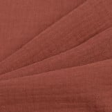 Hydrofiel Stof Dusty Terra – Zacht, Ademend en Duurzaam