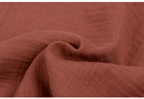 Baby Cotton – Mousseline Stof - Dusty Terra