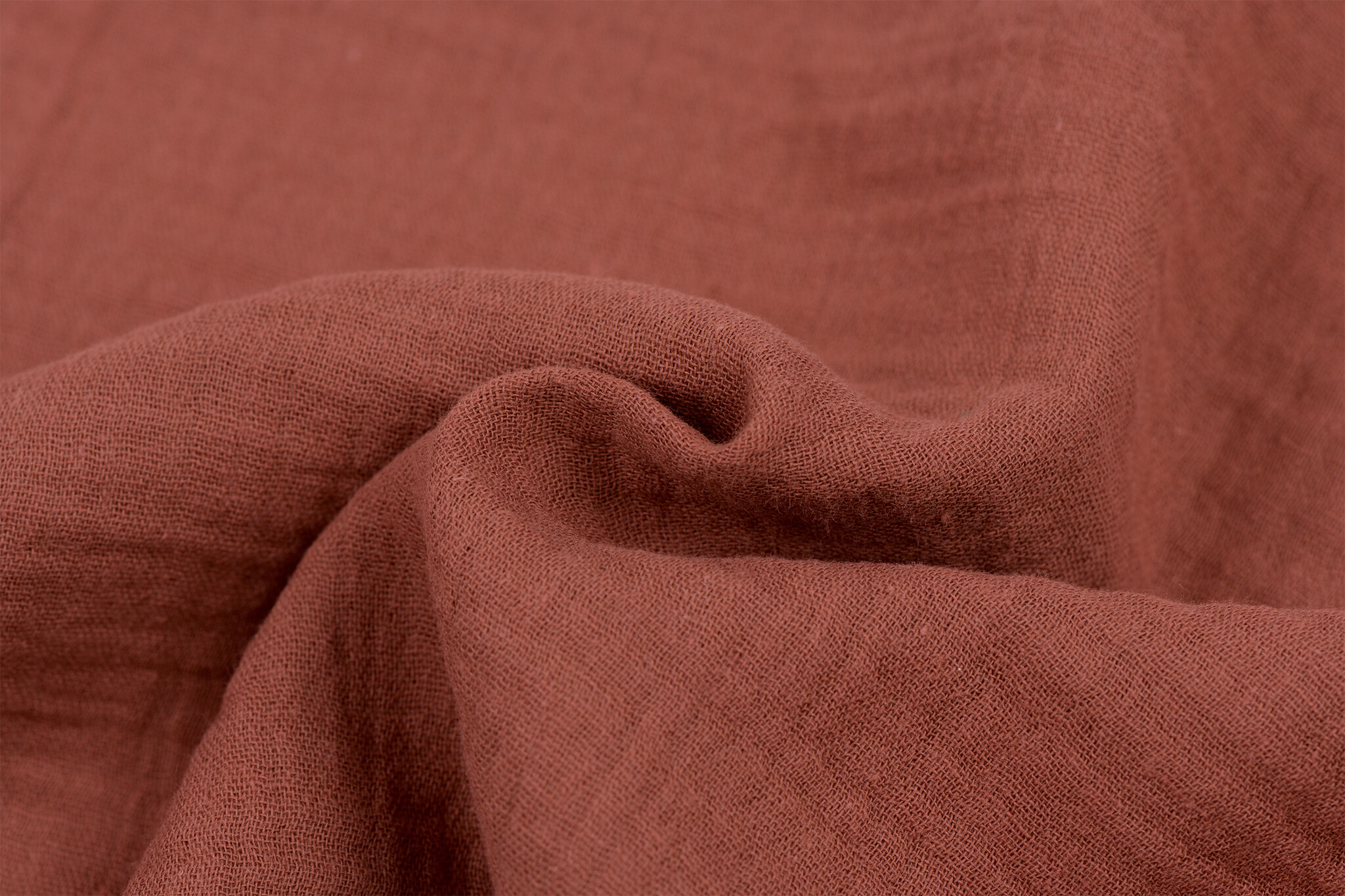 Hydrofiel Stof Dusty Terra – Zacht, Ademend en Duurzaam