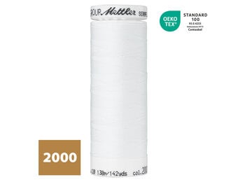 SERAFLEX® Elastisch Naaigaren - Wit (2000)