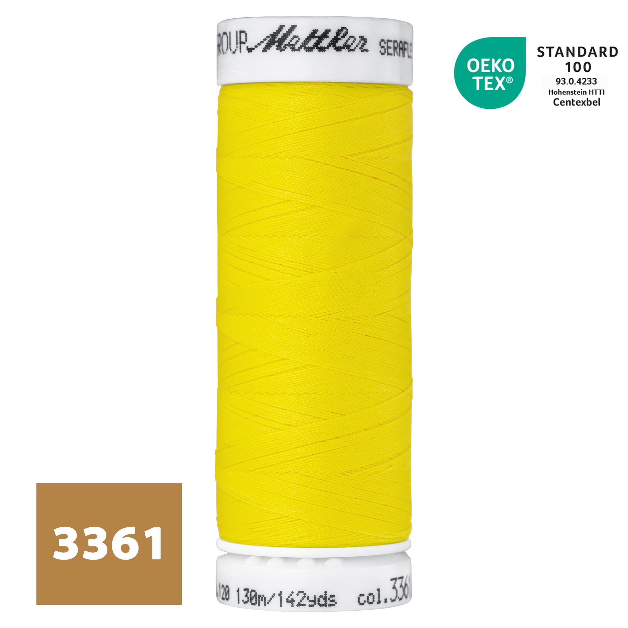 SERAFLEX® Elastisch Naaigaren - Citroengeel (3361)