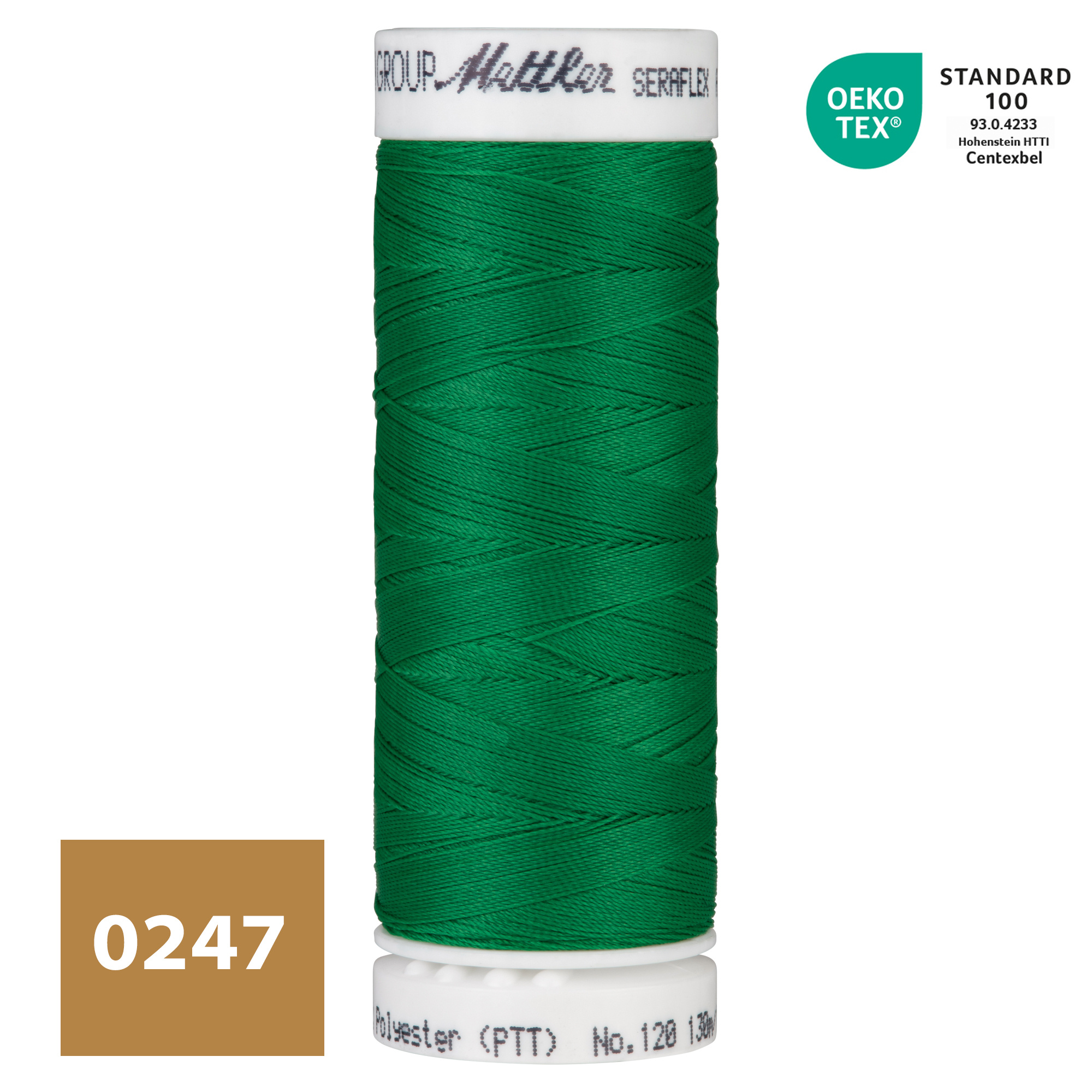 SERAFLEX® Elastisch Naaigaren - Zwitser Groen (0247)