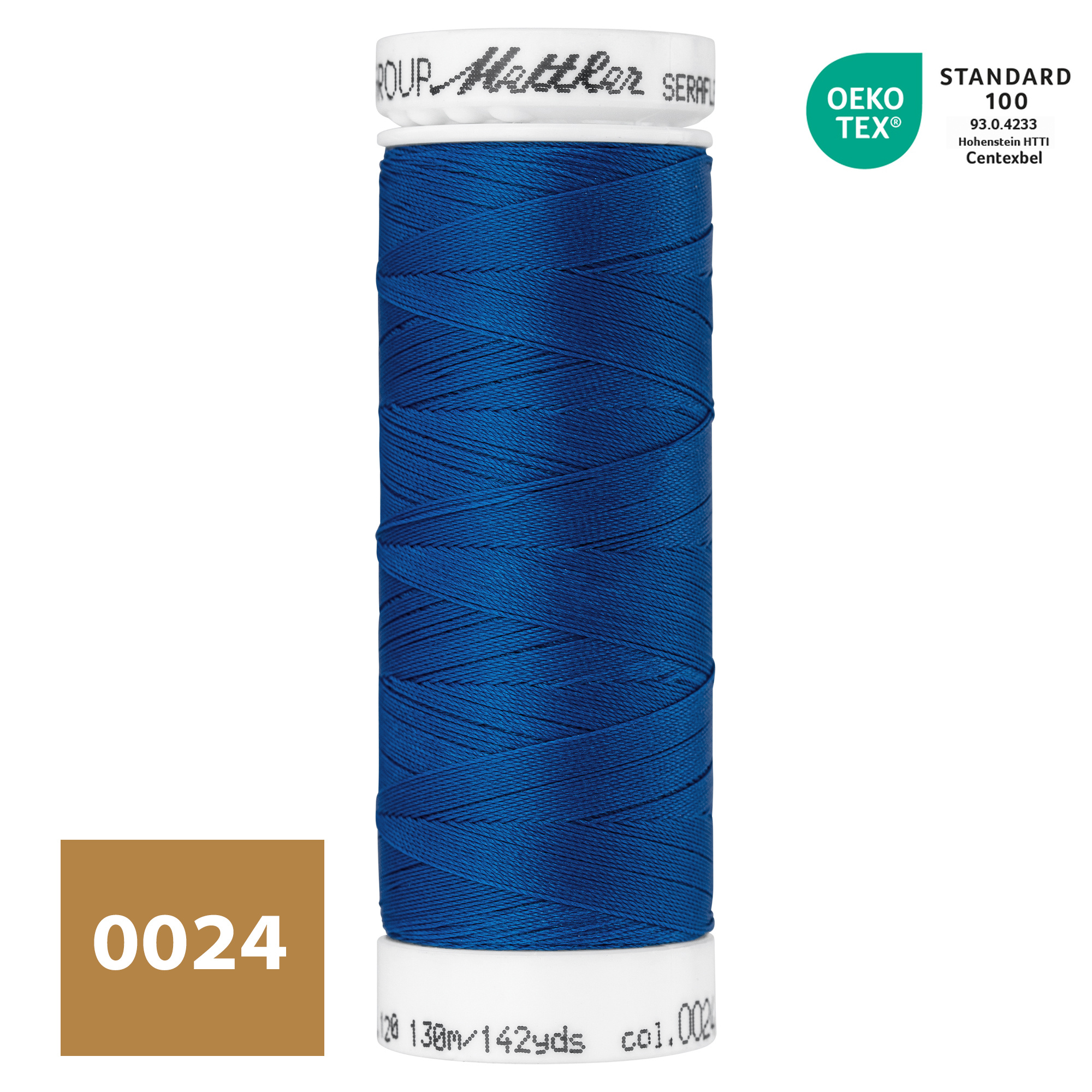 SERAFLEX® Elastisch Naaigaren - Koloniaal Blauw (0024)