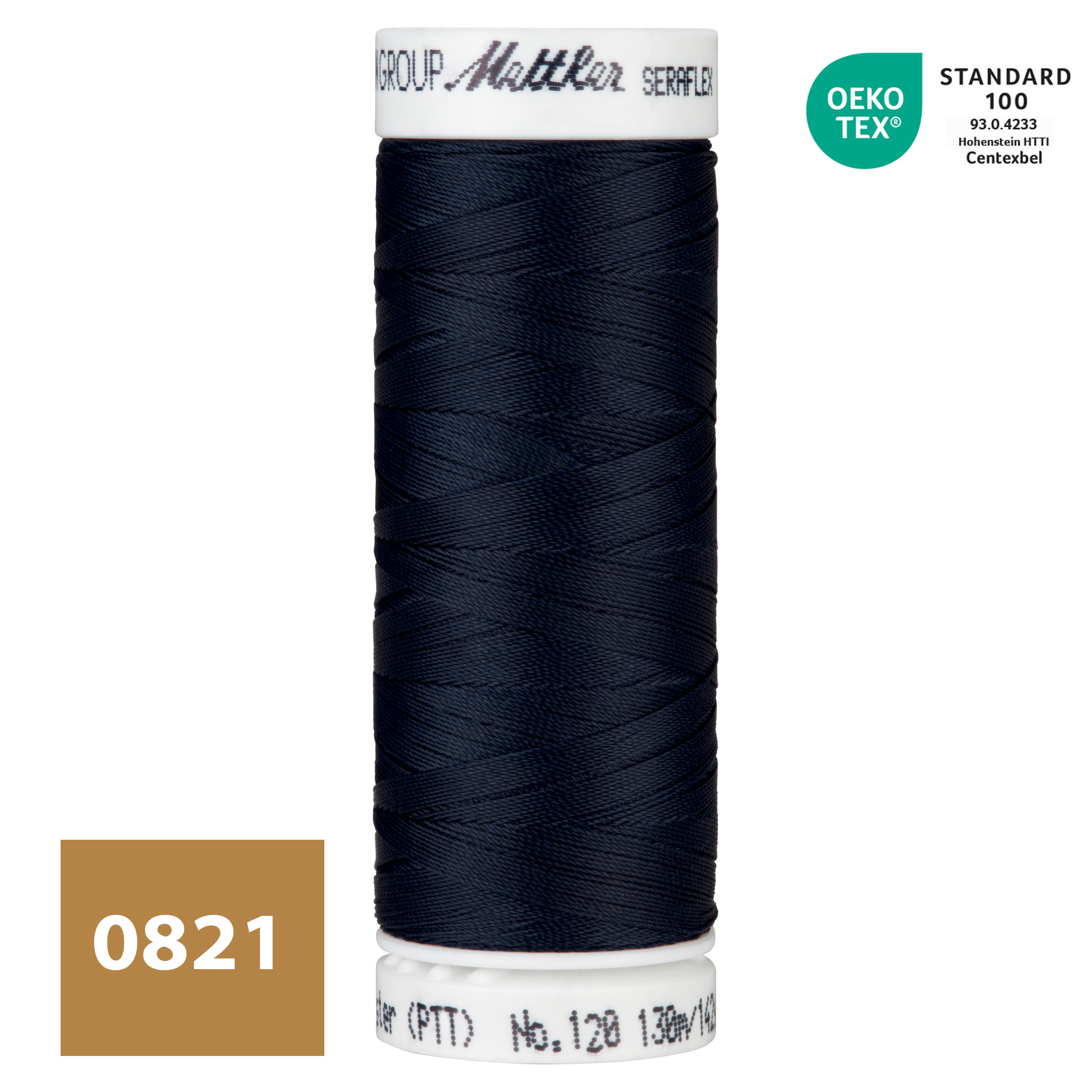 SERAFLEX® Elastisch Naaigaren - Donkerblauw (0821)