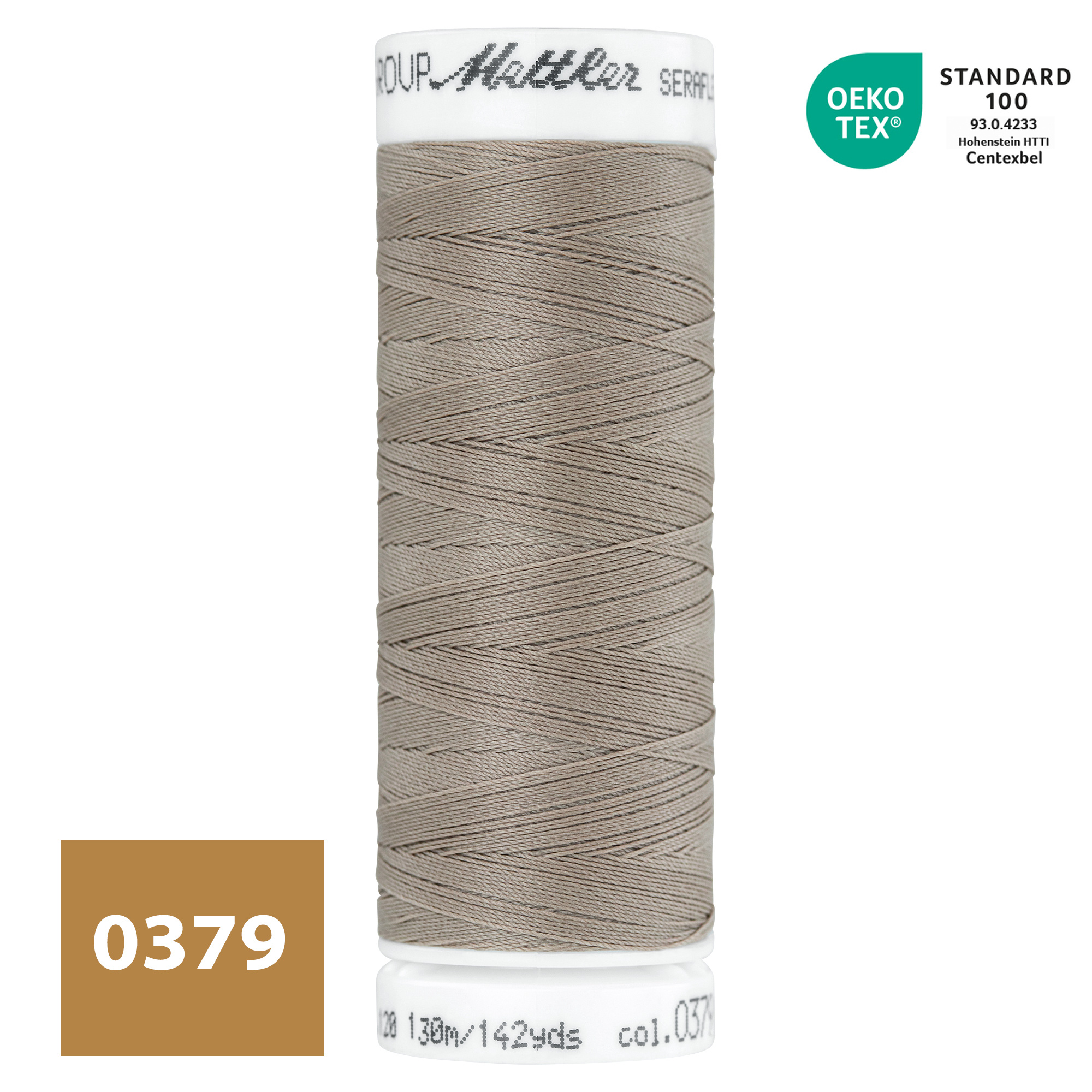 SERAFLEX® Elastisch Naaigaren - Steenbruin (0379)