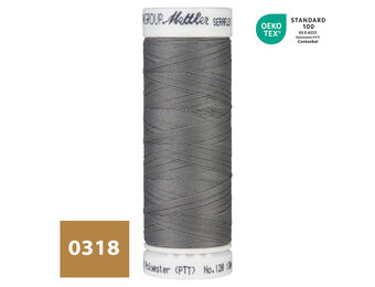 SERAFLEX® Elastisch Naaigaren - Tin Grijs (0318)